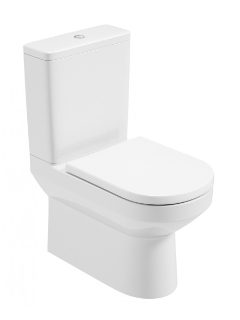 VIENNA FULLY SHROUDED RIMLESS WC incl Seat