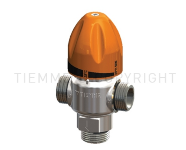 DN16 1" M Thermostatic Mixing Valve Solar