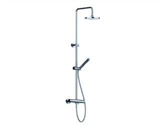 DC012 SHOWER COL, THERMOSTATIC ABS ROUND