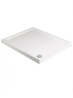 SONAS 900 x 900 Low Profile Shower Tray 4 upstand incl waste