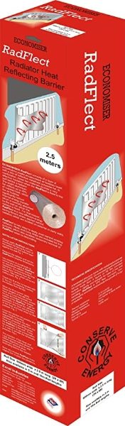 2.5m Roll Radflect Heat Reflecting Barrier