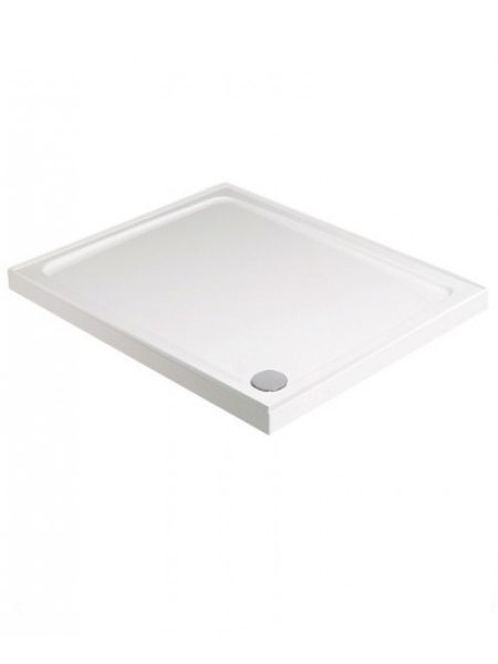 SONAS 700x700 L/P 4 UPSTAND TRAY WITH WASTE