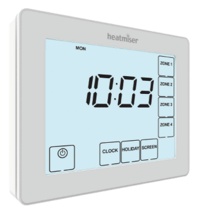 Heatmiser TM4 TS 4 Zone Time Clock