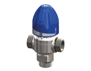 1" M thermostatic adjustable mixing valve