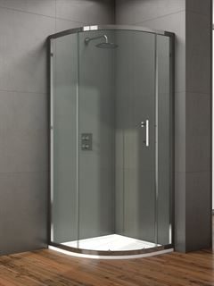 SONAS style  SINGLE DOOR quadrant shower door 900mm