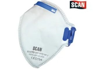 Fold Flat Disposable Mask FFP2 Protection (Pack 3)